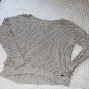Hollister waffle knit sweater